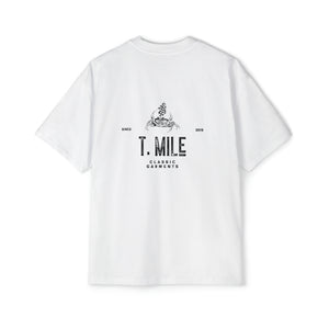 TENERIFFE MILE™ "CRAB WALK" Men's Heavy Oversized Tee