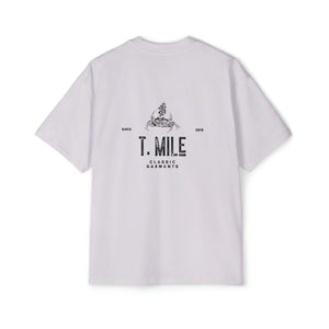 TENERIFFE MILE™ "CRAB WALK" Men's Heavy Oversized Tee