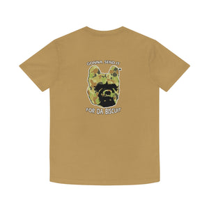 BOSSDOG LYFE™ "GONNA SEND IT FOR DA BISCUIT" Unisex Faded Shirt